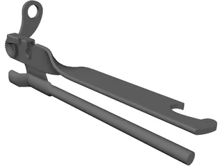 Can Opener 3D Model