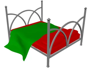 Bed 3D Model