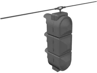 Traffic Light 3D Model