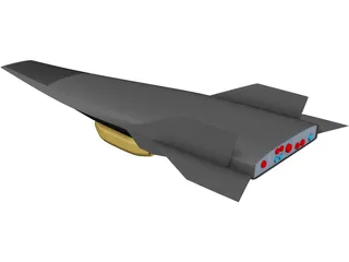 NASA X-43 3D Model