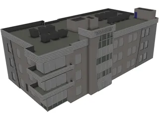 Office Building 3D Model
