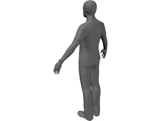 Generic Male 3D Model