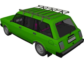 VAZ 2104 3D Model