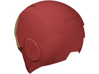 Iron Man Helmet 3D Model