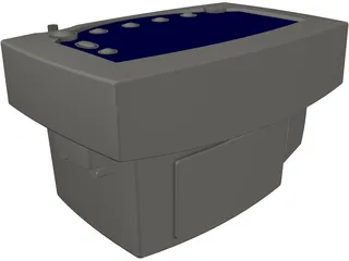 Vital Signs Monitor 3D Model