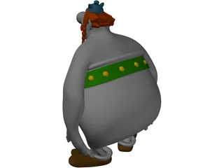 Obelix 3D Model