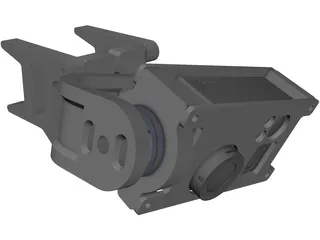 Gimbal Go Pro 3D Model