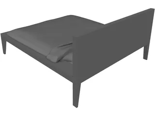 Alicudi Bed 3D Model