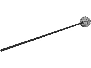 New Years Eve Countdown Ball 3D Model