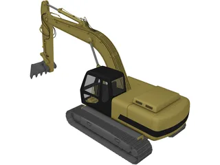 Excavator 3D Model