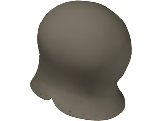 Greek Helmet 3D Model