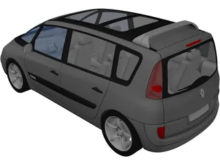 Renault Espace (2002) 3D Model