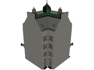 Town House 3D Model