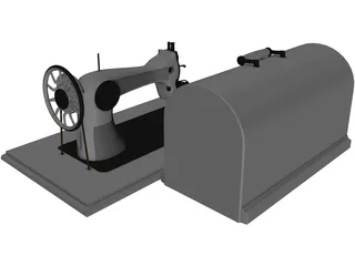 Singer Sewing Machine 3D Model