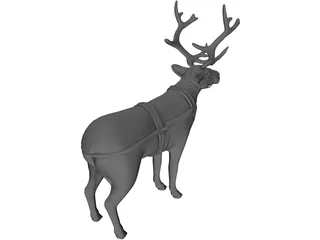 Reindeer 3D Model