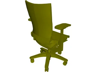 Allsteel Chair 9 3D Model
