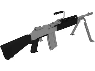 BAR Spec Ops 3D Model