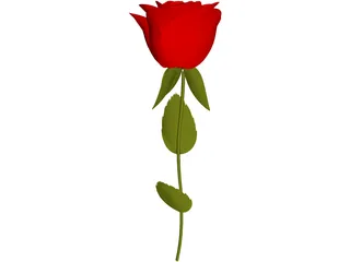 Rose 3D Model