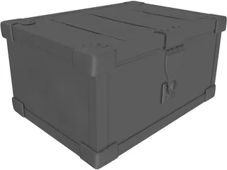 Travel Chest 3D Model