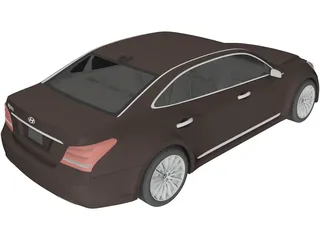 Hyundai Equus (2014) 3D Model
