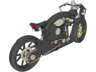 Confederate Wraith 3D Model