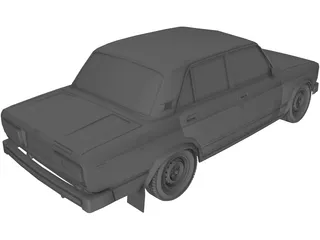 VAZ 2105 3D Model