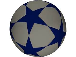 Football 3D Model