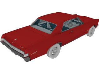 Pontiac Lemans (1965) 3D Model