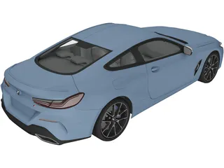 BMW 8-Series M850i Coupe [G15] (2019) 3D Model