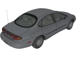Ford Taurus (1996) 3D Model