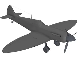 Supermarine Spitfire 3D Model