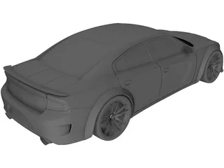 Dodge Charger RT Wide Body (2017) 3D Model