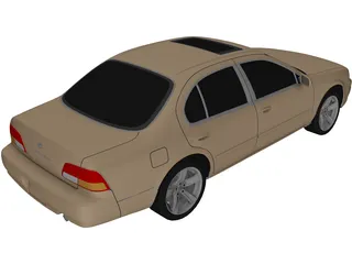 Nissan Maxima GLE (1998) 3D Model