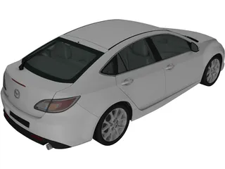 Mazda 6 Sedan (2011) 3D Model