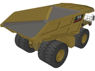 Caterpillar 797B 3D Model