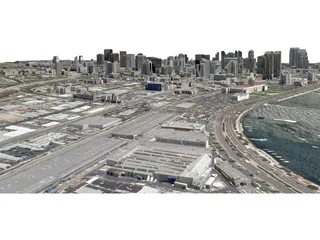 San Diego City 3D Model