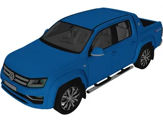 Volkswagen Amarok (2018) 3D Model