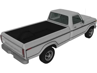 Ford F-150 (1978) 3D Model
