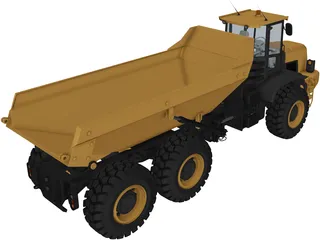 Dump Truck 3D Model