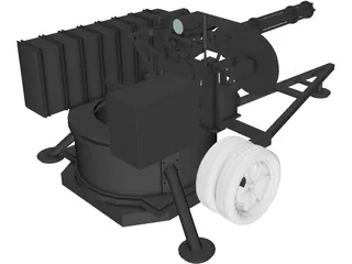M61 Vulcan 3D Model