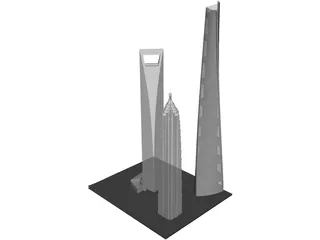 Shanghai Tower 3D Model
