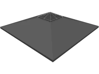 Building Pyramid 3D Model
