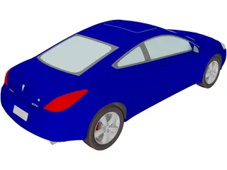 Pontiac G6 Coupe (2007) 3D Model
