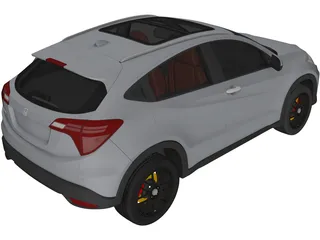 Honda HR-V (2017) 3D Model