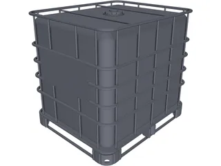 Water Tank 3D Model