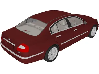 Infiniti Q45 (2002) 3D Model