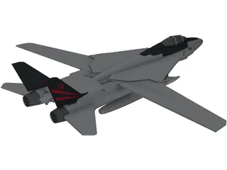 F-14B 3D Model