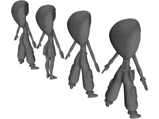 Kim Possible 3D Model