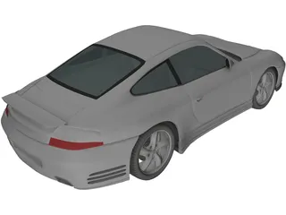 Porsche 911 Carrera (1997) 3D Model
