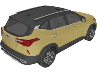 Kia Seltos (2020) 3D Model